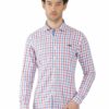 Formals Checkers 100% Cotton Slim Fit Shirt for Men