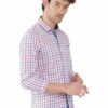 Formals Checkers 100% Cotton Slim Fit Shirt for Men - Image 5