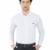 Plain White Men's Formal Slim Fit Shirt
