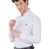 Plain White Men's Formal Slim Fit Shirt - Image 3