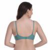 Mynte Green/Red/Black Bra Combo Rich Cotton Lightly Padded Non-Wired Full Cup Regular Bra (Pack of 3) - Image 7