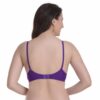 Mynte Red/Purple/Black Bra Combo Rich Cotton Lightly Padded Non-Wired Full Cup Regular Bra (Pack of 3) - Image 5