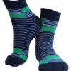 Mynte Red, Blue & Navy Blue Premium Bamboo Modal Blend Crew Length Kids' Socks (Pack Of 3) 8 To 10 Years - Image 4