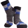 Mynte Blue, Black & Navy Blue Premium Bamboo Modal Blend Crew Length Kids' Socks (Pack Of 3) 8 To 10 Years - Image 5