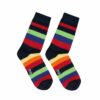 Mynte Multicolor Premium Bamboo Modal Blend Crew Length Kids' Baby Socks (Pack Of 3) 1.5 To 3 Years - Image 3