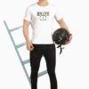 BRAVE CORE Men's Fashionable T-Shirt White - Image 5