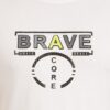 BRAVE CORE Men's Fashionable T-Shirt White - Image 6