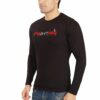 Cotton T-Shirt for Men Black - Image 2