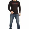 Cotton T-Shirt for Men Black - Image 5