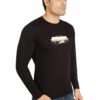 Men's Fashionable T-Shirt Black - Image 3