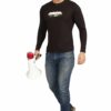 Men's Fashionable T-Shirt Black - Image 5