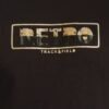 RETRO Men's Casual T-Shirt Black - Image 6