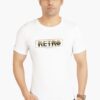 RETRO Men's Printed T-Shirt White