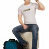 RETRO Men's Printed T-Shirt White - Image 5