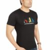 VNGO Men's Regular Fit T-Shirt Black - Image 3