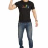 VNGO Men's Regular Fit T-Shirt Black - Image 5