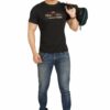 Regular Men's T-Shirt Black - Image 5