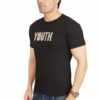YOUTH Men's Casual T-Shirt Black - Image 3