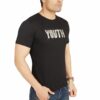 YOUTH Men's Casual T-Shirt Black - Image 4