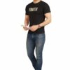YOUTH Men's Casual T-Shirt Black - Image 6