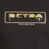 Half Retro Men's Slim Fit T-Shirt Black - Image 2