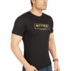 Half Retro Men's Slim Fit T-Shirt Black - Image 4