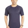 Navy Blue Dryfit Men's Slim Fit T-Shirt