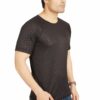 Black Dryfit Men's Slim Fit T-Shirt - Image 3
