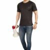 Black Dryfit Men's Slim Fit T-Shirt - Image 5