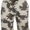 Camo Splash Daily Wear Cotton Men's Comfortable Shorts - Image 8