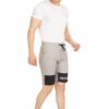 Grey Daily Wear Cotton Men's Comfortable Shorts - Image 2