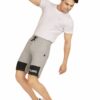 Grey Daily Wear Cotton Men's Comfortable Shorts - Image 5