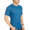 Blue Dryfit T- Shirt for Men - Image 3