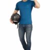 Blue Dryfit T- Shirt for Men - Image 5