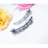 Aham Brahmasmi Silver Oxidized Ear Cuff - Image 3