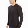 Black Men's T-Shirt Full Sleeves - Image 2