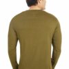 Olive Men's T-Shirt Full Sleeves - Image 4