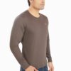 Dark Grey Men's T-Shirt Full Sleeves - Image 3