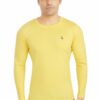 Yellow Men's T-Shirt Full Sleeves