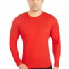 Red Men's T-Shirt Full Sleeves