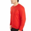 Red Men's T-Shirt Full Sleeves - Image 2