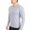 Sky Blue Men's T-Shirt Full Sleeves - Image 2